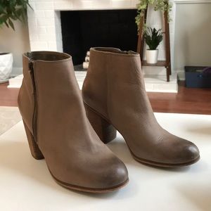 B.P. Trolley Booties - Taupe, Size 8